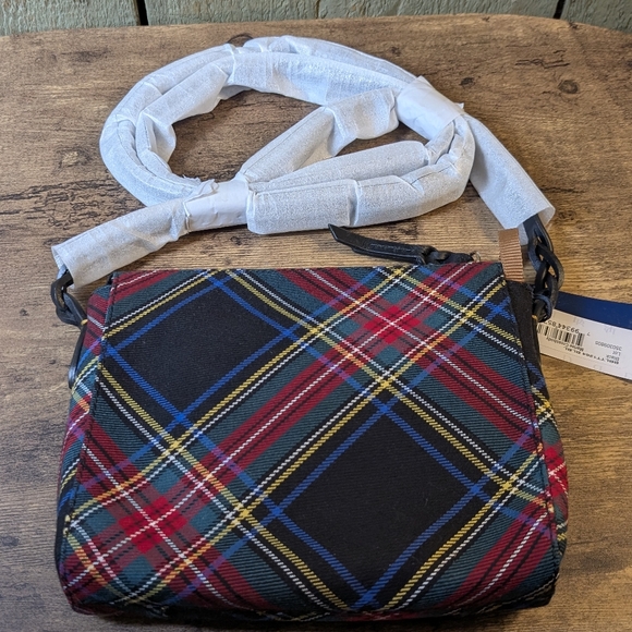 NWT Dooney and Bourke Tartan Plaid Marlee Crossbody Purse Bag - Picture 4 of 14
